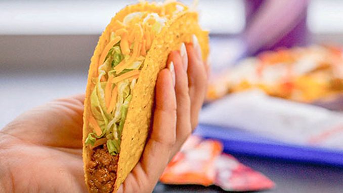 Buy One, Get One Free Taco At Taco Bell Canada On Mondays For A Limited Time