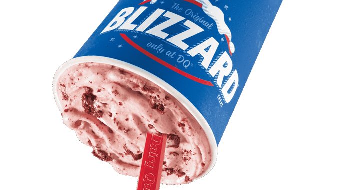 Dairy Queen Canada Brings Back The Red Velvet Blizzard