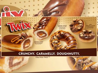 Krispy Kreme Canada Launches New Twix Doughnuts
