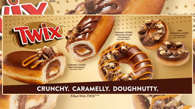 Krispy Kreme Canada Launches New Twix Doughnuts