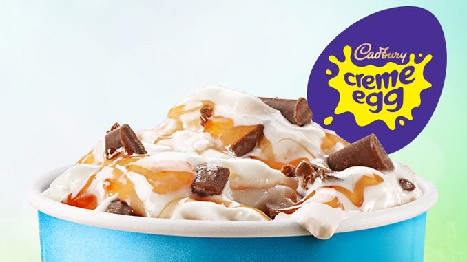 The Cadbury Creme Egg McFlurry Is Back At McDonald's Canada