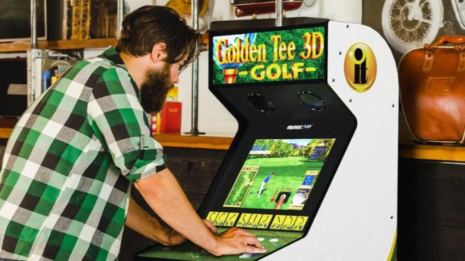 New Golden Tee 3D By Arcade1Up Now Available For Pre-Order At The Brick