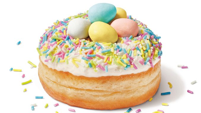 Tim Hortons Welcomes Back Easter Nest Dream Donut
