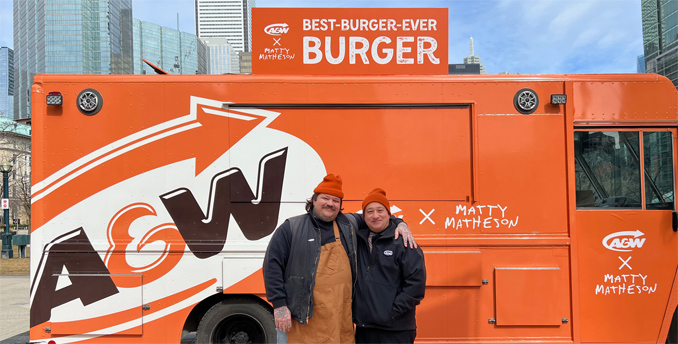 Canadian chef Matty Matheson has joined forces with A&W Canada for an epic burger collaboration.