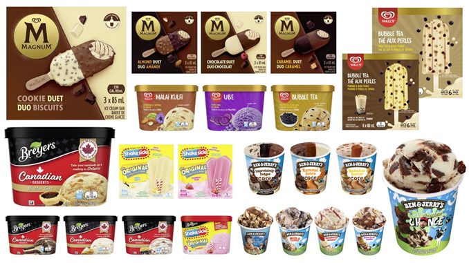 Unilever Canada Reveals Massive 2022 Frozen Dessert Lineup
