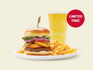 Boston Pizza Puts Together New Bud & Burger Deal