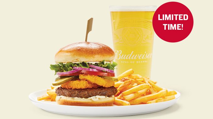 Boston Pizza Puts Together New Bud & Burger Deal
