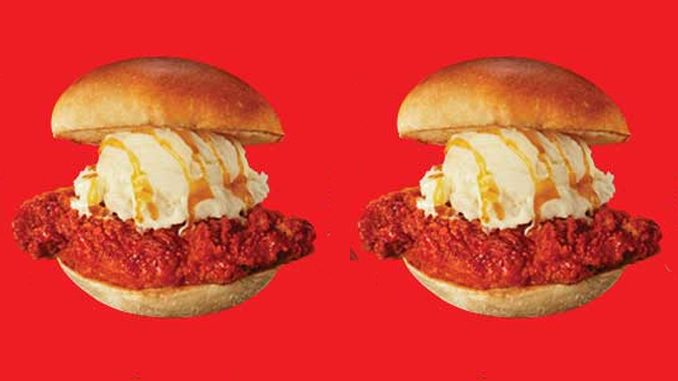 Swiss Chalet Introduces New Nashville Hot Crispy Chicken Ice Cream Sandwich For Dine-In Only