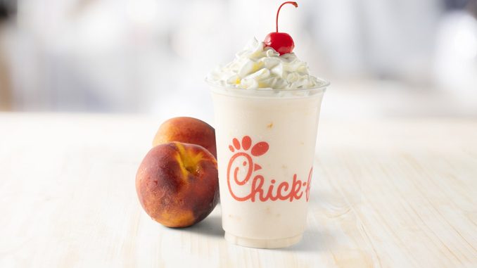 Chick-fil-A Canada Welcomes Back The Peach Milkshake