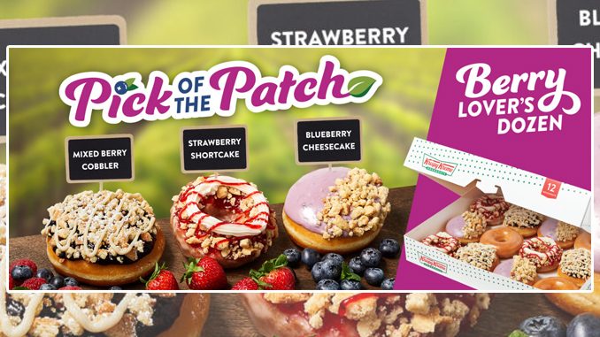 Krispy Kreme Canada Introduces New Pick Of The Patch Collection