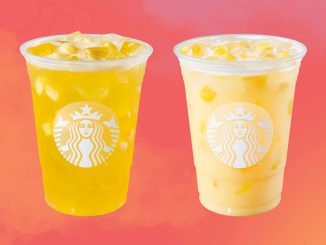 Starbucks Canada Adds New Pineapple Passionfruit And Paradise Drink Starbucks Refreshers Beverages