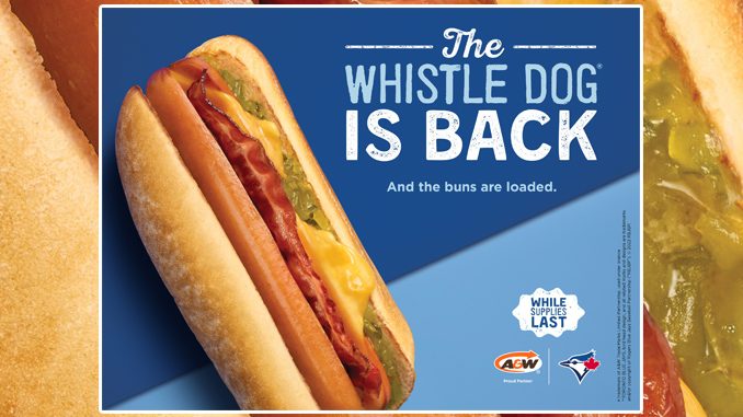A&W Canada Brings Back The Whistle Dog For A Limited Time