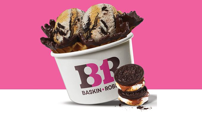 Baskin-Robbins Canada Introduces New Cookies n’ Cream S’mores