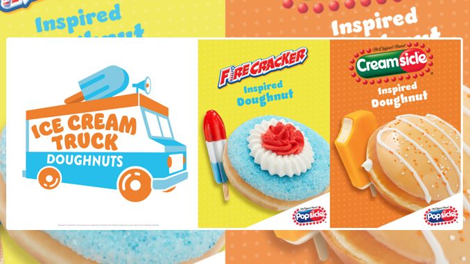 Krispy Kreme Canada Debuts New Ice Cream Truck Doughnuts