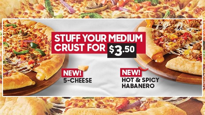 Pizza Hut Canada Adds New Hot & Spicy Habanero Stuffed Crust, Brings Back 5-Cheese Stuffed Crust