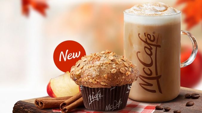 McDonald’s Canada Welcomes Back Pumpkin Spice Latte Alongside New Apple Cinnamon Muffin