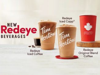 Tim Hortons Pours New Redeye Beverages