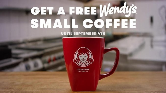 Wendy’s Canada Offering Free Coffee Through September 4, 2022