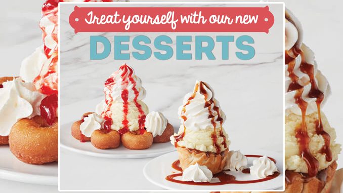 Swiss Chalet Adds New Donut Funnel Cake And New Canadian Sundae