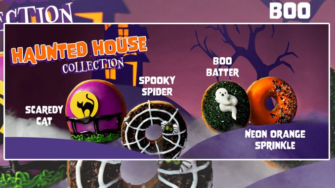 Krispy Kreme Canada Launches New Haunted House Doughnut Collection