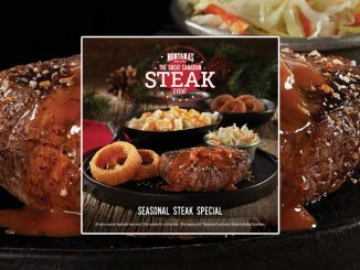 Montana’s Welcomes Back Seasonal Steak Special As Part Of The Great Canadian Steak Event