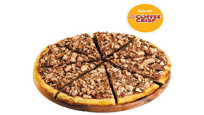 Pizza Pizza Launches New Dessert Pizza Made With Coffee Crisp