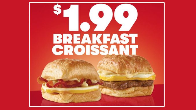 Wendy’s Canada Offers $1.99 Breakfast Croissant Deal Through October 23, 2022