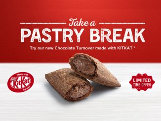 A&W Canada Introduces New Chocolate Turnover Made With KitKat