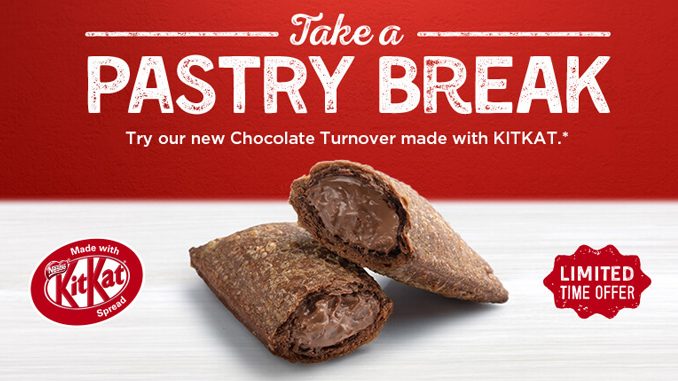 A&W Canada Introduces New Chocolate Turnover Made With KitKat