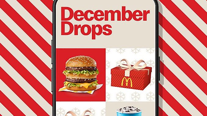 New December Drops Weekly Contest Coming To McDonald’s Canada Starting December 1, 2022