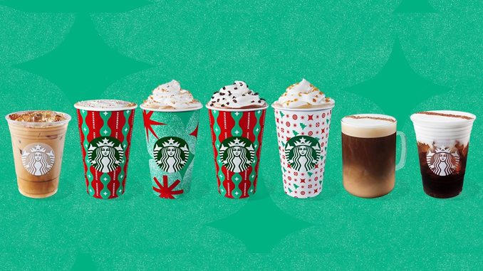 Starbucks Canada Welcomes Back Peppermint Mocha As Part Of 2022 Holiday Menu