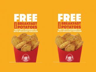 Wendy’s Canada Offers Free Seasoned Breakfast Potatoes With Any Purchase Through December 4, 2022