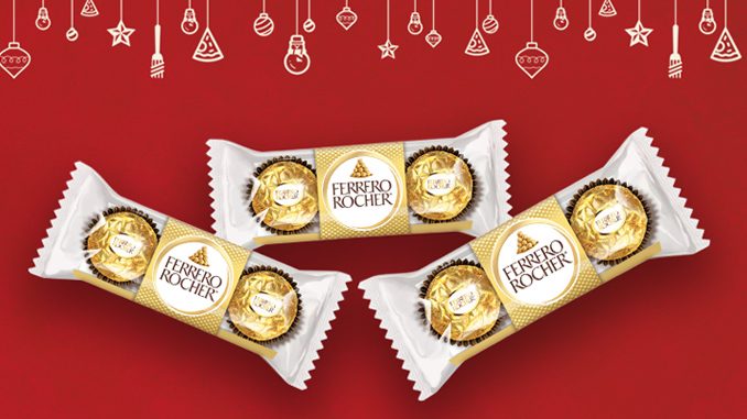 Boston Pizza Offers Free Ferrero Rocher 3-Pack When You Order From New Holiday Menu Item