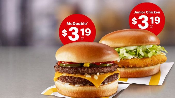 McDonald’s Canada Promotes McPicks Value Menu