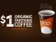 A&W Canada Offers $1 Any Size Organic Fairtrade Coffee Through March 5, 2023