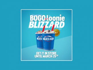 Dairy Queen Canada Offers Buy One Blizzard, Get One For A Loonie From March 20 Through March 26, 2023