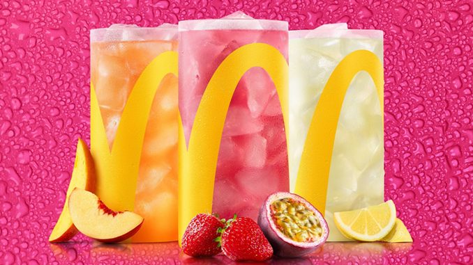 McDonald's Canada Unveils New Fruit Splash Beverages