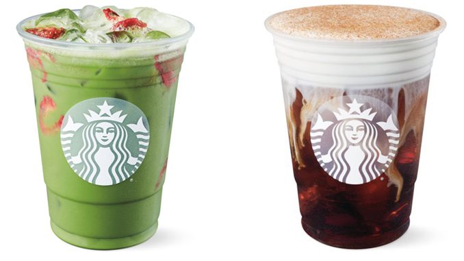 Starbucks Canada Introduces New Iced Strawberry Oat Matcha Tea Latte And More As Part Of 2023 Spring Menu