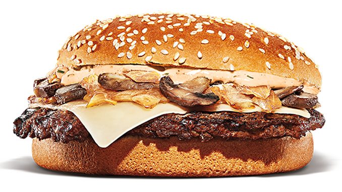 Burger King Canada Introduces New Mushroom And Swiss Whopper