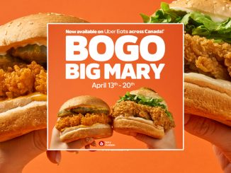 Buy One, Get One Free Big Mary Sandwich In The UberEats App Through April 20, 2023