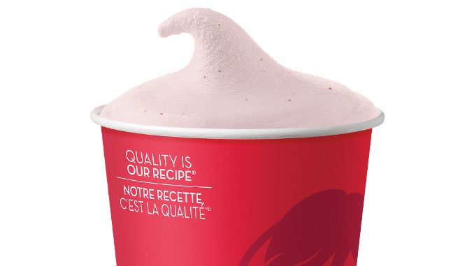 Wendy’s Canada Brings Back Strawberry Frosty