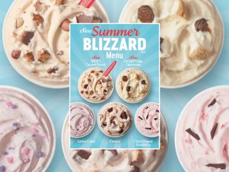 Dairy Queen Canada Introduces New Caramel Fudge Cheesecake Blizzard And More As Part Of 2023 Summer Blizzard Menu