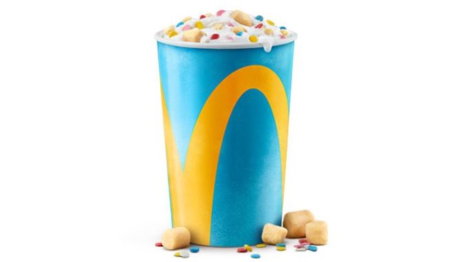 McDonald’s Canada Adds New Confetti Cookie Dough McFlurry
