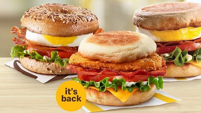 McDonald’s Canada Brings Back Chicken McMuffin BLT