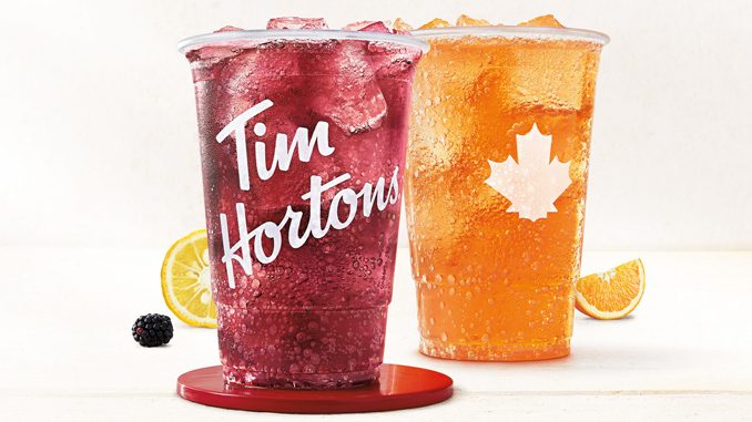 Tim Hortons Pours New Sparkling Quenchers