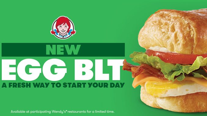 Wendy’s Canada Introduces New Egg BLT Breakfast Sandwich
