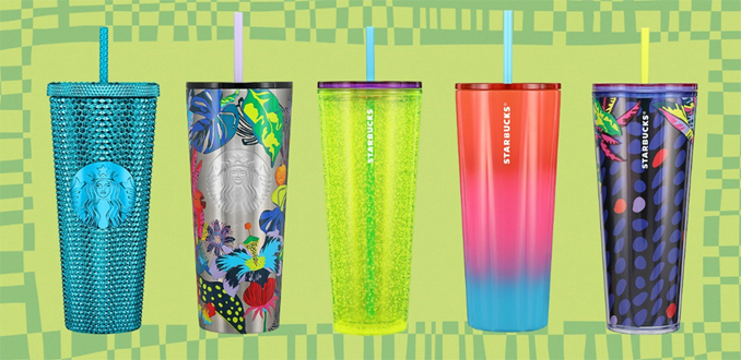 New Colourful Drinkware