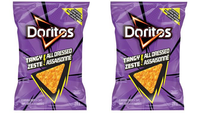 Doritos Canada Introduces New Tangy All Dressed Flavoured Tortilla Chips