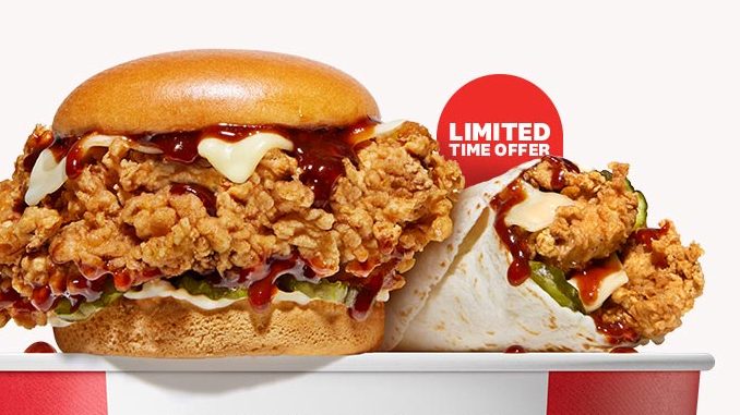 KFC Canada Introduces New BBQ Lovers Sandwich And Twister