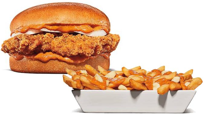 Burger King Canada Adds New Crispy Butter Chicken Sandwich Alongside New Butter Chicken Poutine